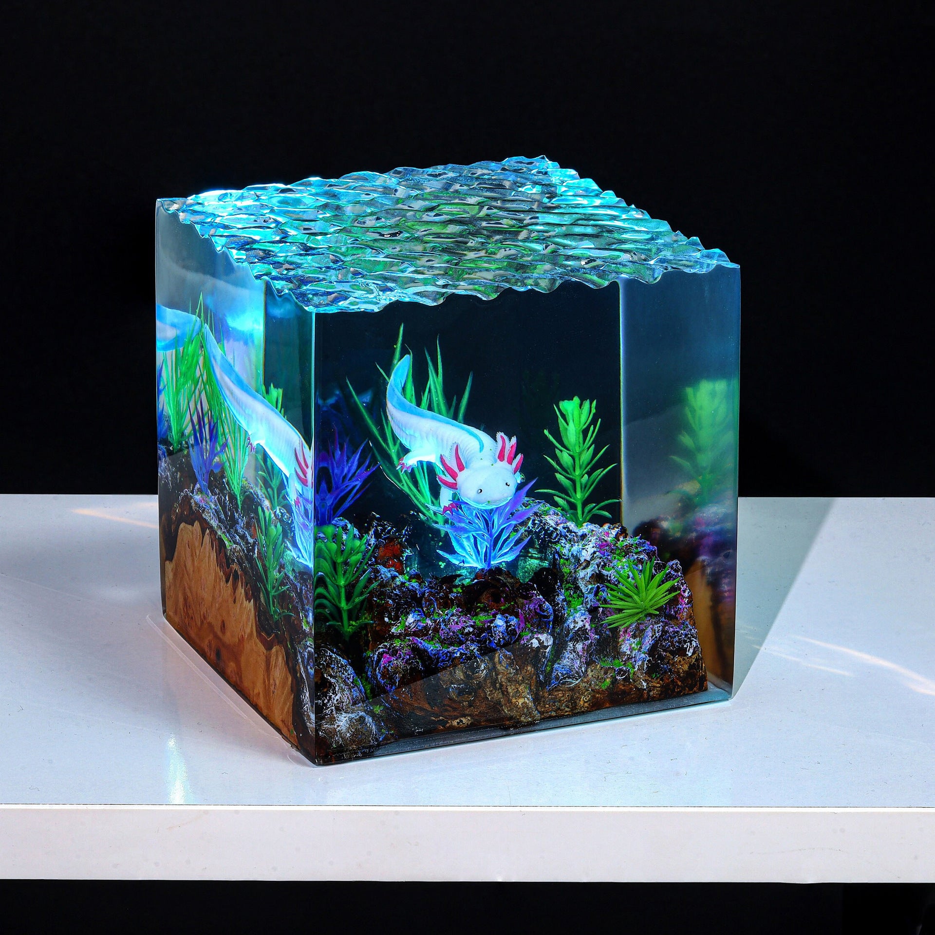 Tiny Worlds Handcrafted Resin Diorama Light🌎