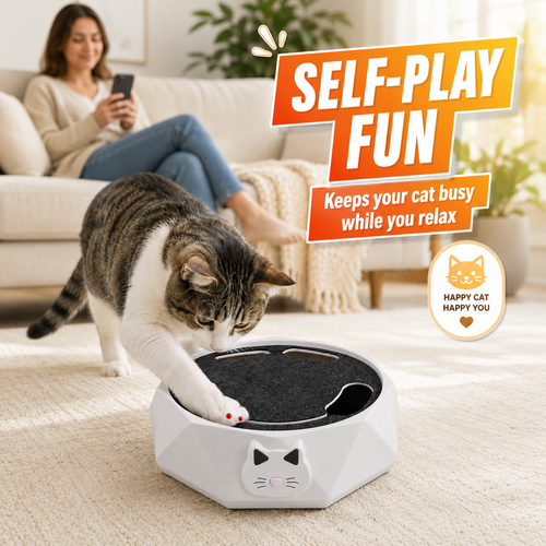 🔥Interactive Cat Turntable Toy