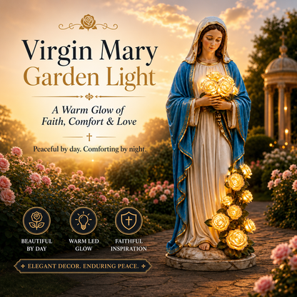💗Virgin Mary Garden Light
