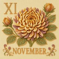 November – Chrysanthemum