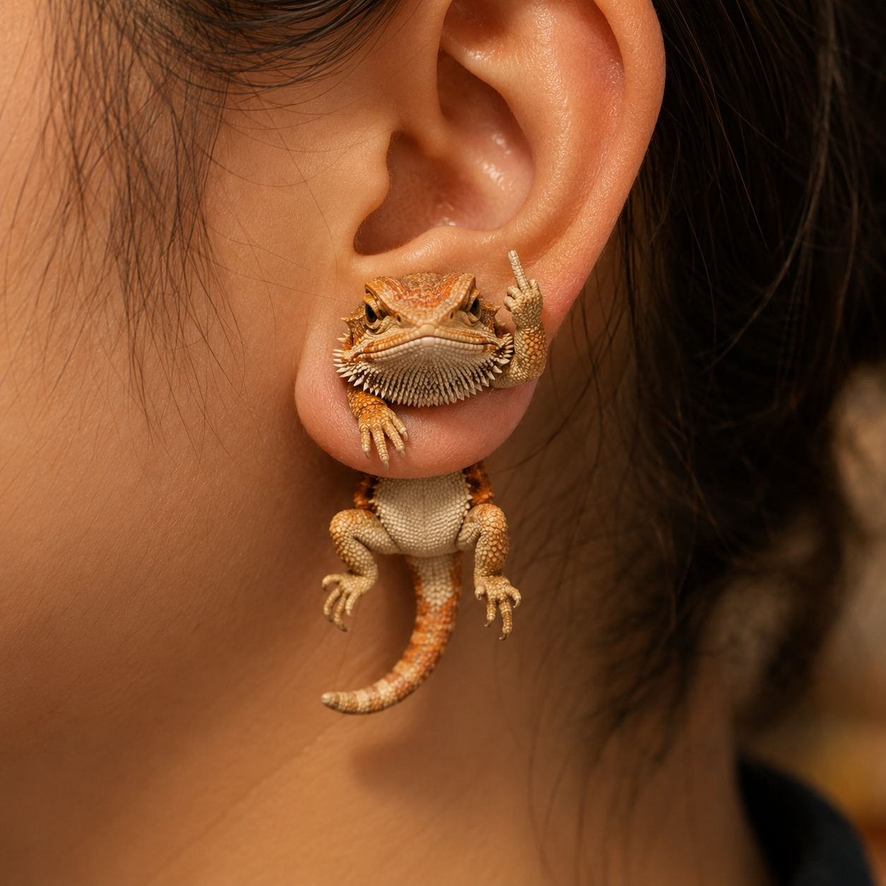 Cheeky Animal Peekaboo Earrings🎃
