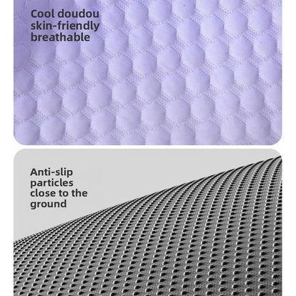 Pet Cooling Pad Mat for Dogs and Cats - Ice Silk Summer Cool Bed Blanket