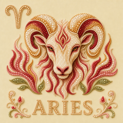 ✨Zodiac Pearl Painting Kit – 12 Unique Signs