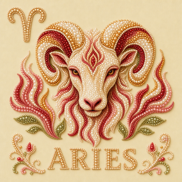 ✨Zodiac Pearl Painting Kit – 12 Unique Signs