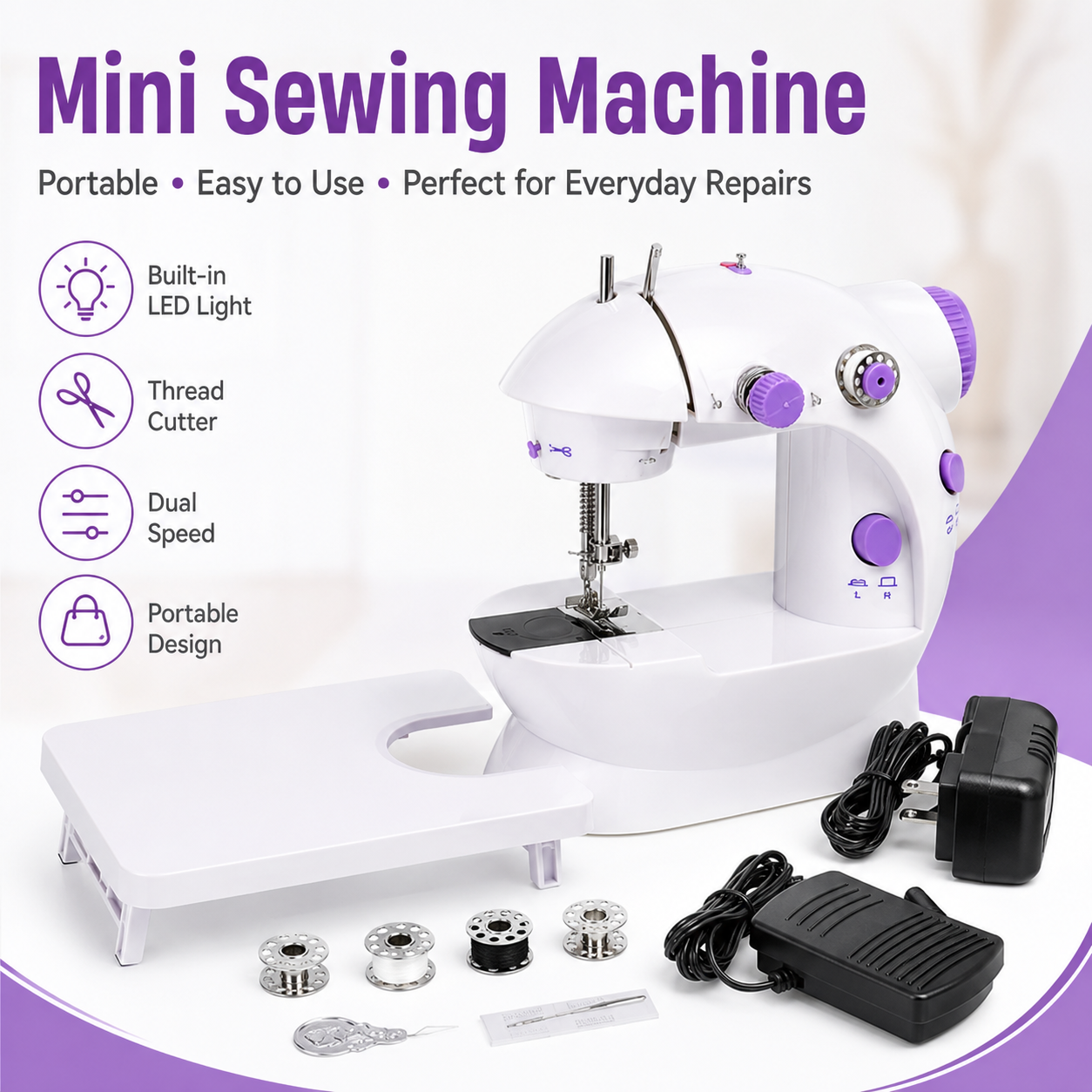 Household Mini Electric Sewing Machine