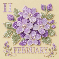 February – Violet