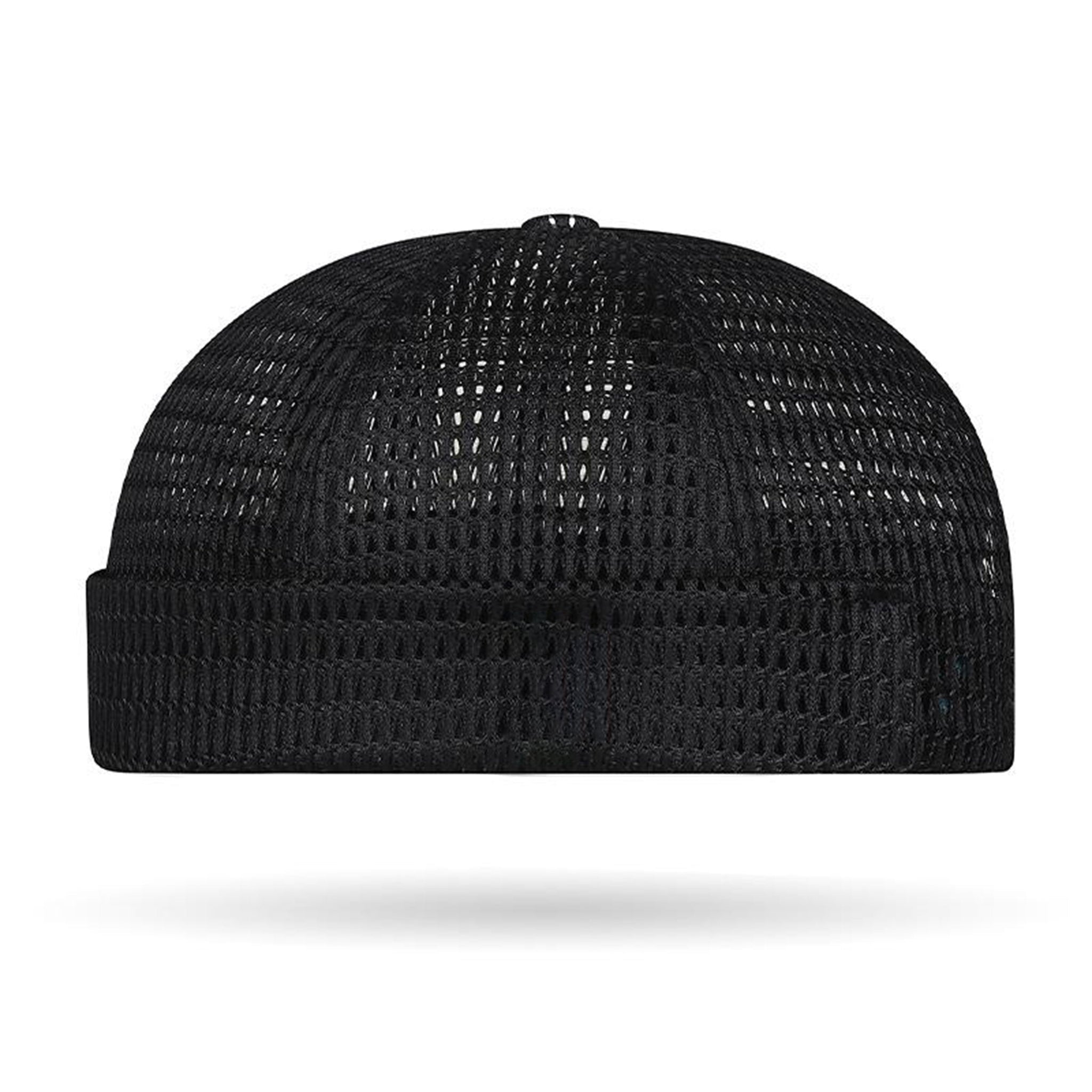 🔥Men’s Breathable Brimless Docker Hat – Lightweight Mesh Skull Cap for Summer Outdoor Wear