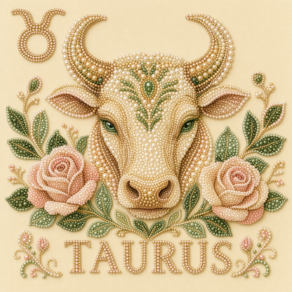 ✨Zodiac Pearl Painting Kit – 12 Unique Signs