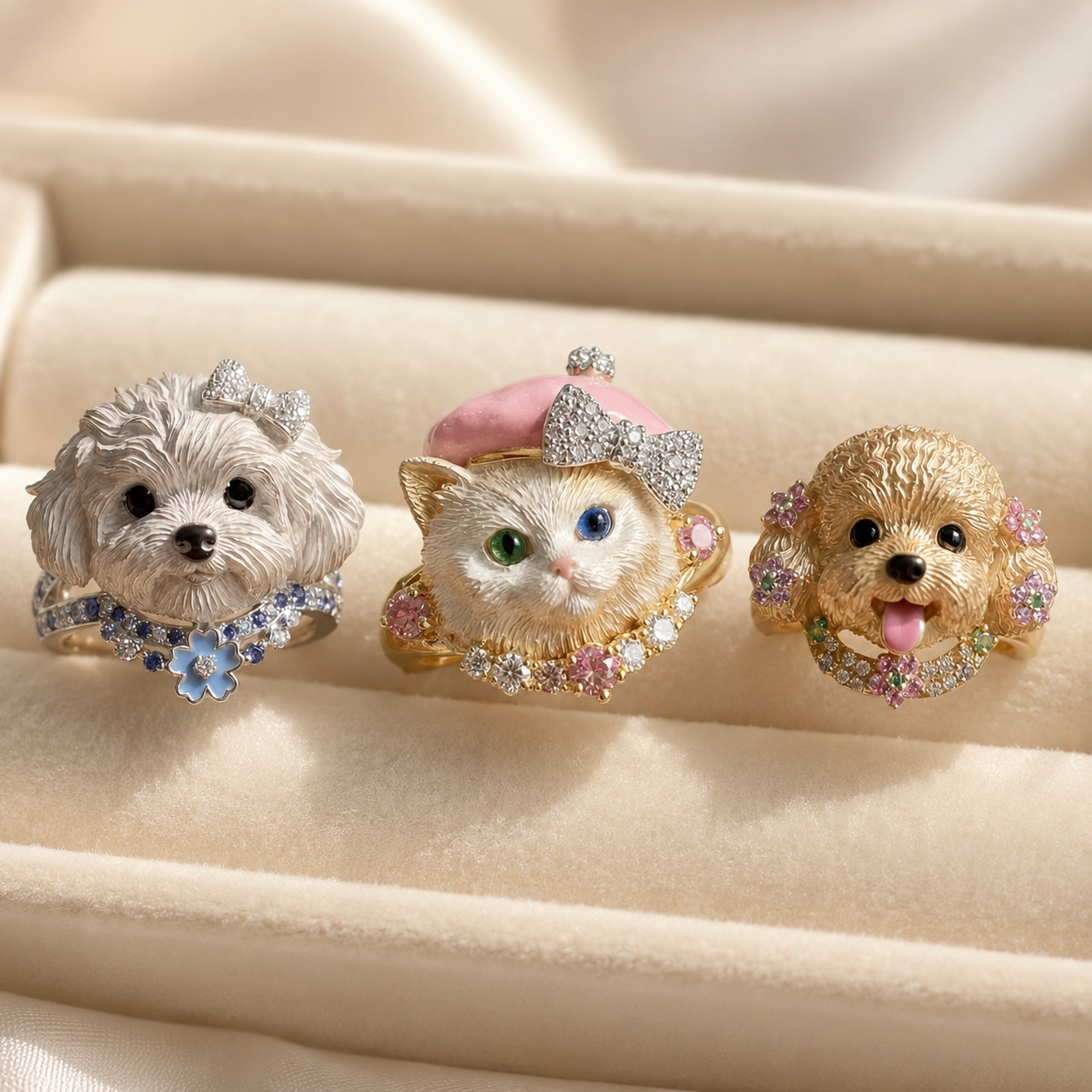 Little Companion™ Sculpted Animal Ring💟💟