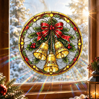 Sunlit Seasons👻 Stained-Glass-Style Window Clings🪟✨