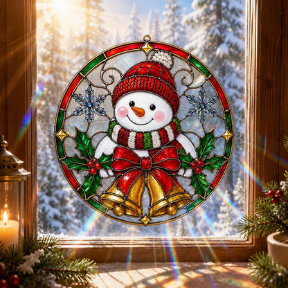 Sunlit Seasons👻 Stained-Glass-Style Window Clings🪟✨