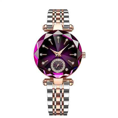 🌟Women's Luxury Shiny Waterproof Stainless Steel Watch