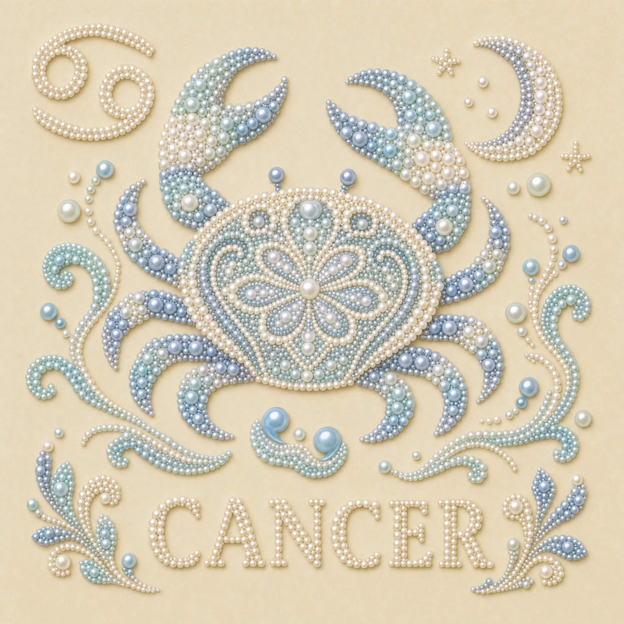 ✨Zodiac Pearl Painting Kit – 12 Unique Signs