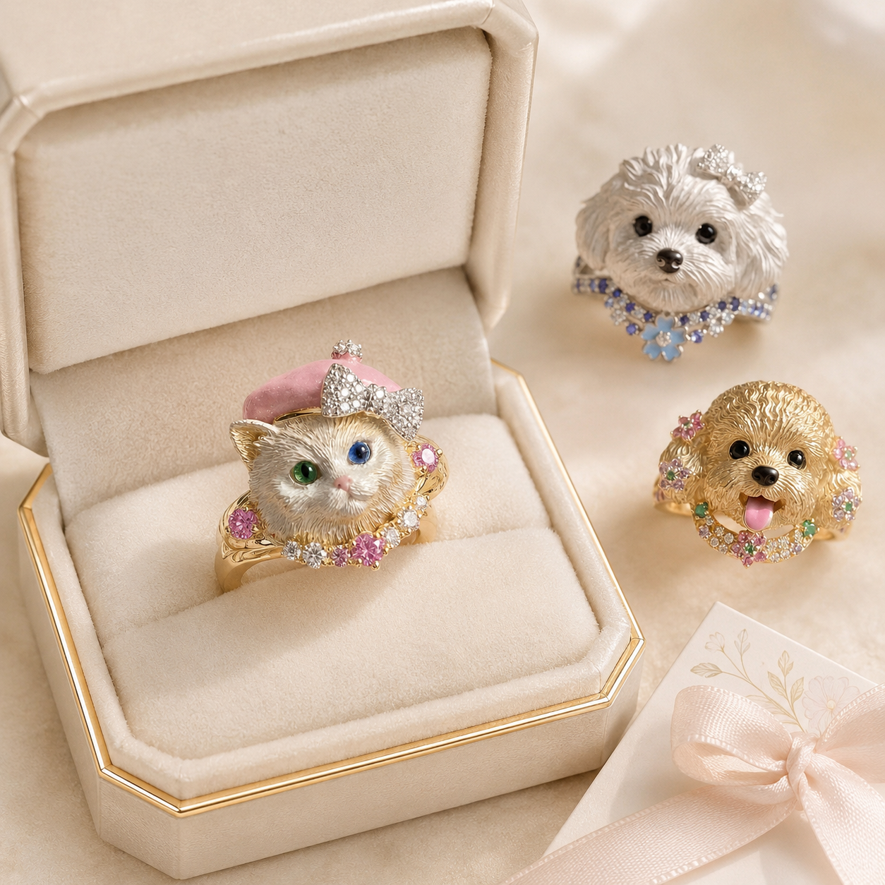 Little Companion™ Sculpted Animal Ring💟💟