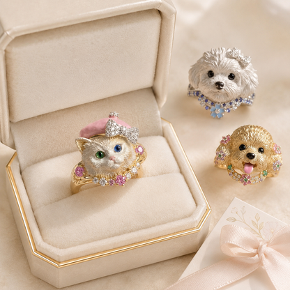 Little Companion™ Sculpted Animal Ring💟💟