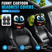 CARTOON HEADREST COVERS