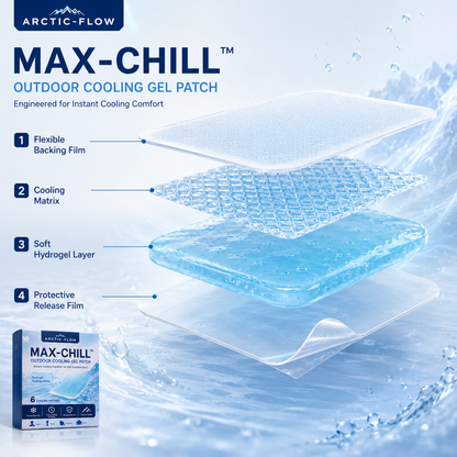 MAX-CHILL™ Outdoor Cooling Gel Patch