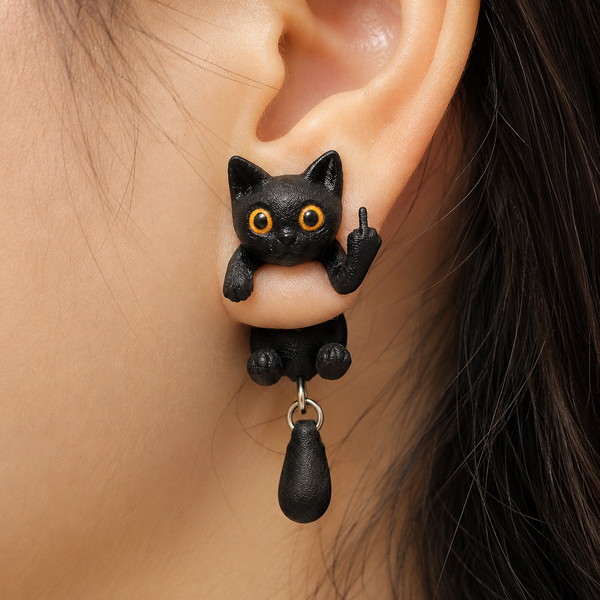 Cheeky Animal Peekaboo Earrings🎃