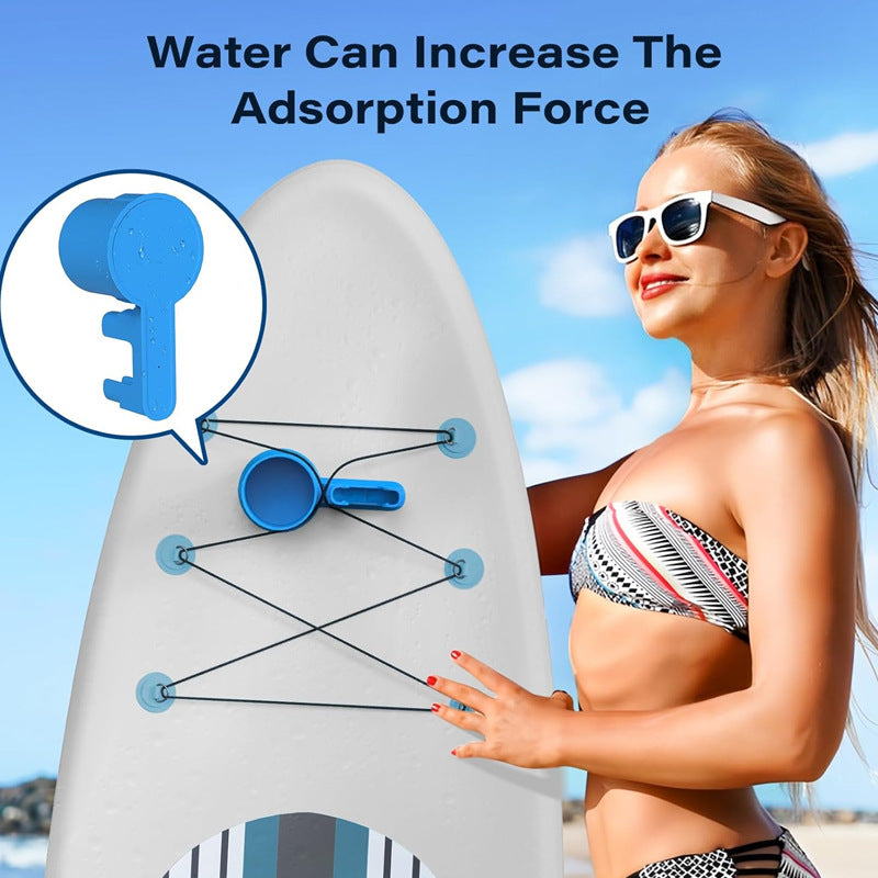🔥2-in-1 Bungee-Mounted Paddle Board Cup & Phone Holder🚣