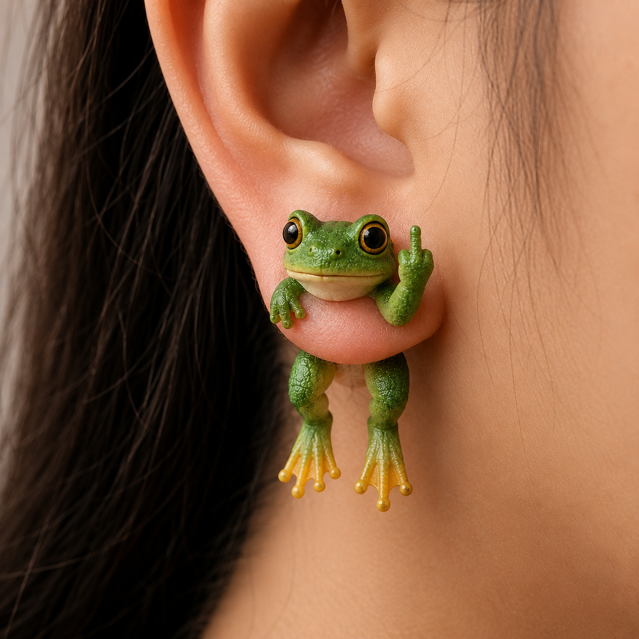 Cheeky Animal Peekaboo Earrings🎃