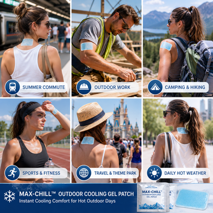 MAX-CHILL™ Outdoor Cooling Gel Patch