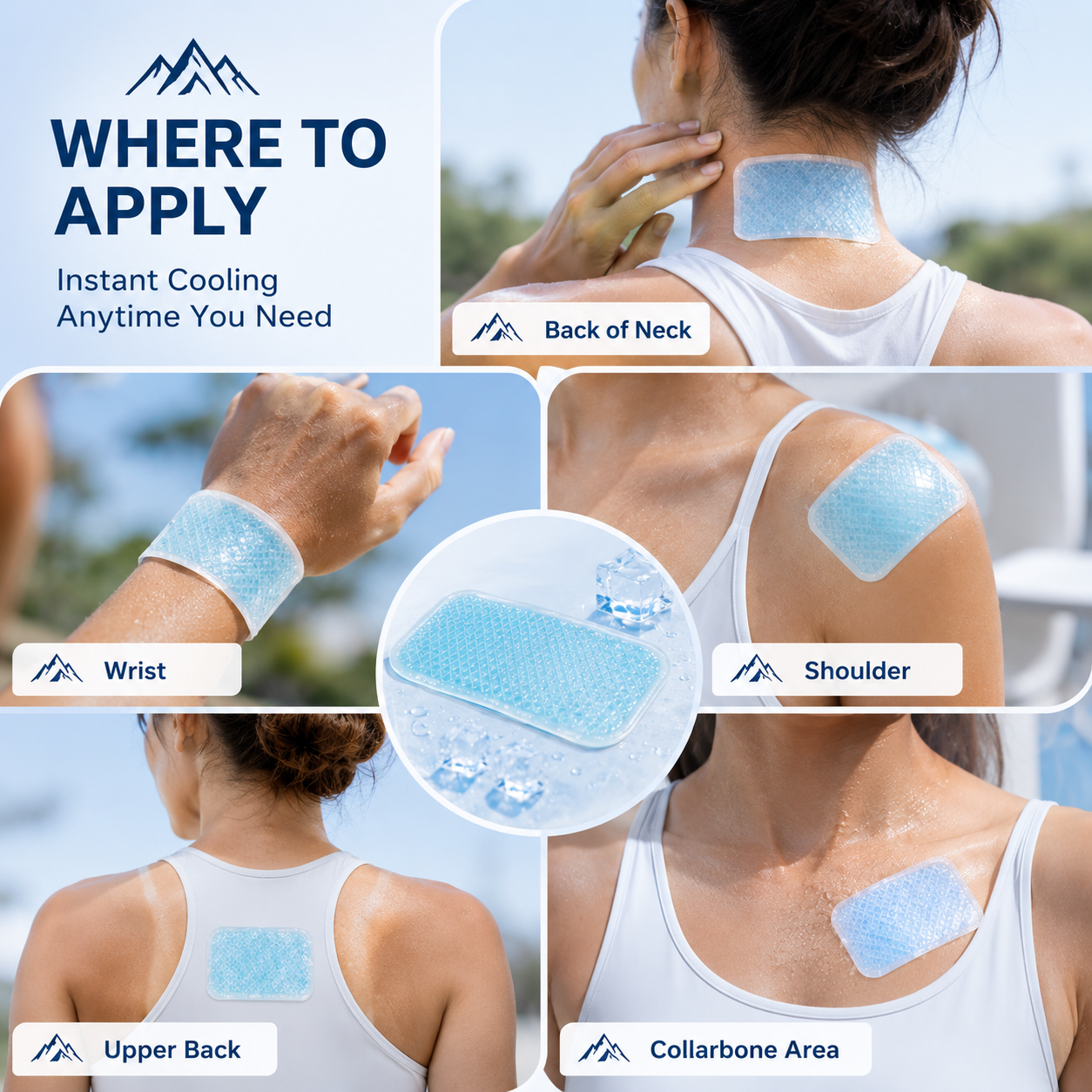 MAX-CHILL™ Outdoor Cooling Gel Patch