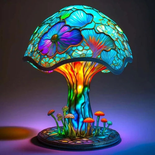 🌈Mushroom Dreamscape Glow Lamps🍄