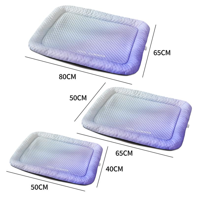 Pet Cooling Pad Mat for Dogs and Cats - Ice Silk Summer Cool Bed Blanket