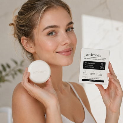 🛁 Niacinamide Skin Brightening Soap melasma dark spots freckle