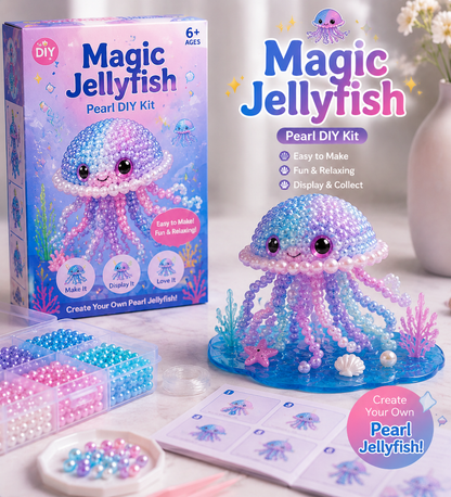 🔥Last Day BUY 2 GET 1 FREE🐚 12 Magical Ocean Friends DIY Kit – Create Your Own Adorable Sea Creatures!
