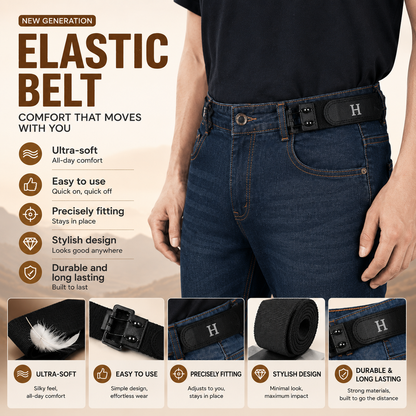 Invisible Tactical Stretch Belt👖