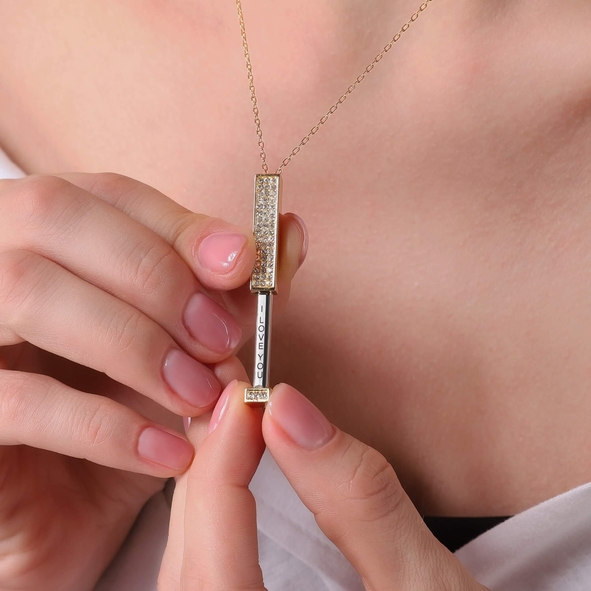 "I Love You" Necklace❤️