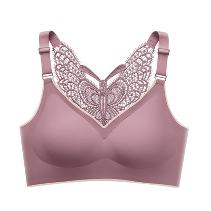 🎁Hot Sale 40% OFF🦋Butterfly Embroidery Wirefree Bra