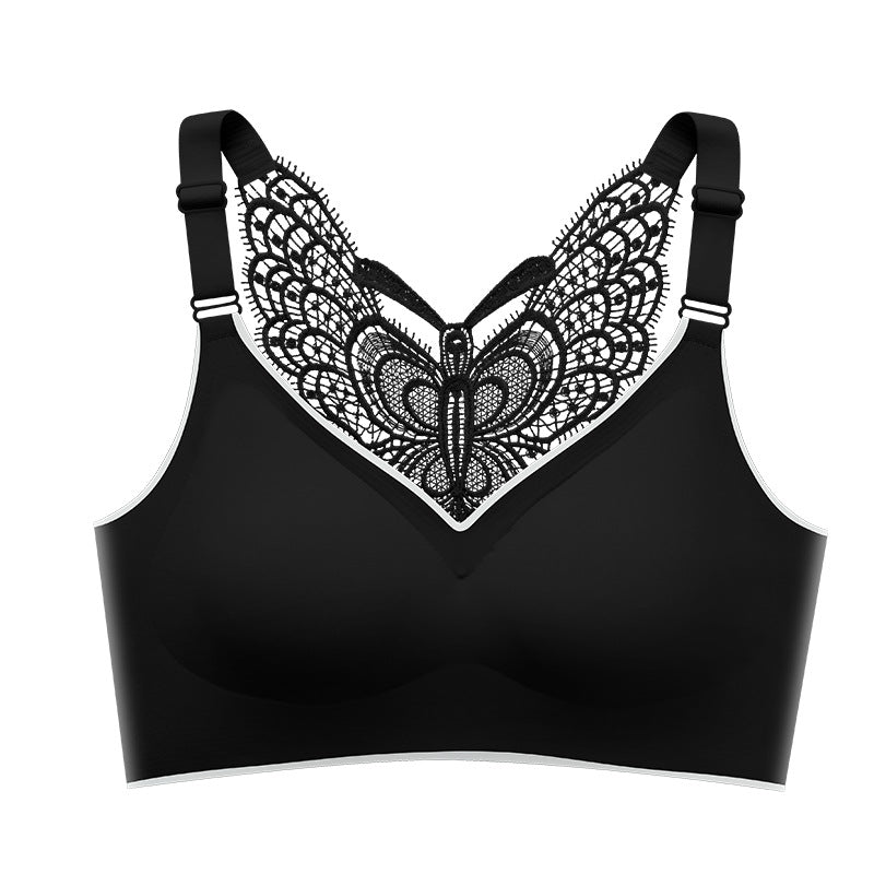 🎁Hot Sale 40% OFF🦋Butterfly Embroidery Wirefree Bra