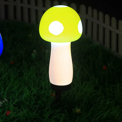 Ground-mounted waterproof mushroom decorative light🍄