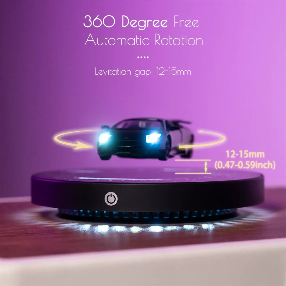 🕴️Magnetic Floating Diecast Car Vehicle with LED 1:36 scale🏎️