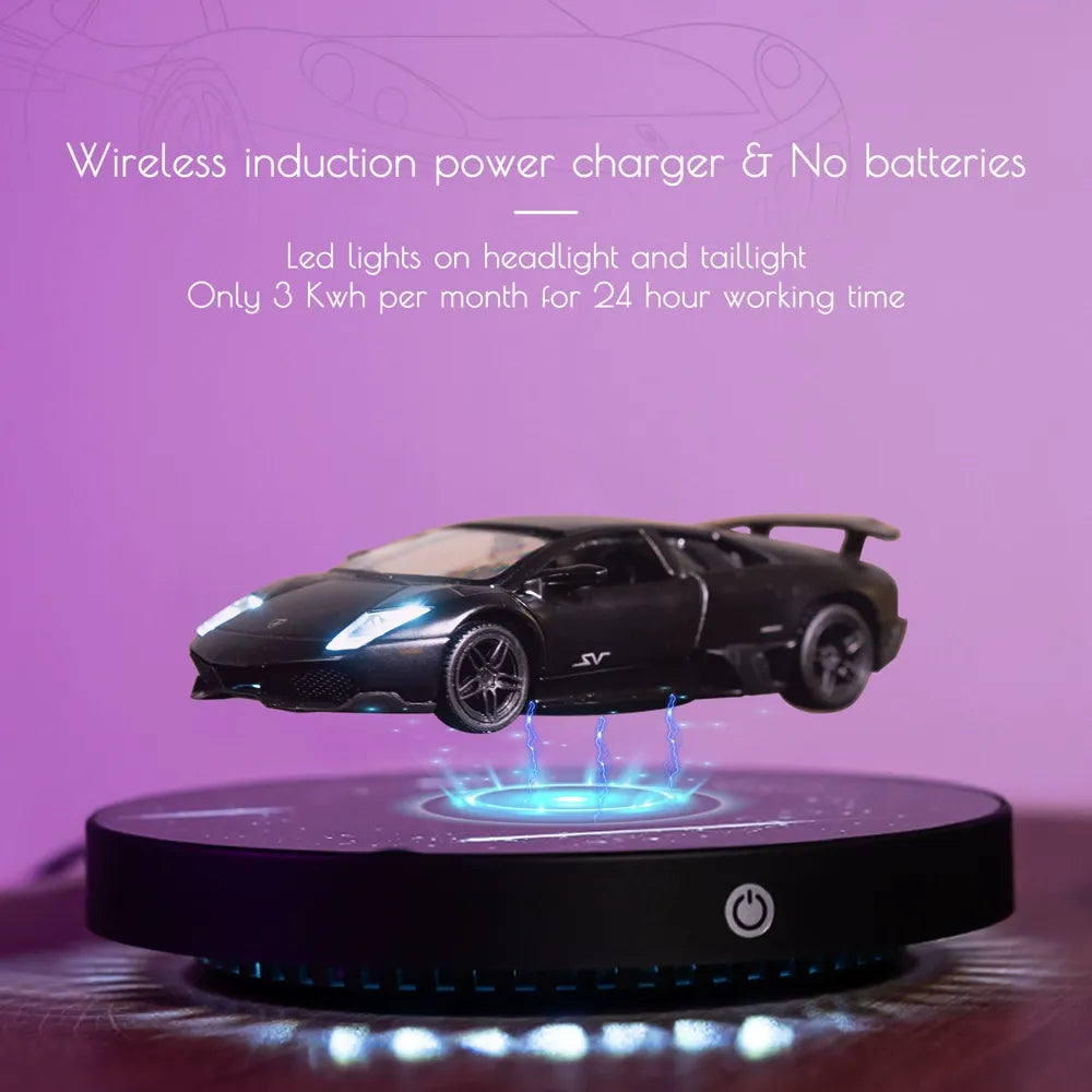 🕴️Magnetic Floating Diecast Car Vehicle with LED 1:36 scale🏎️