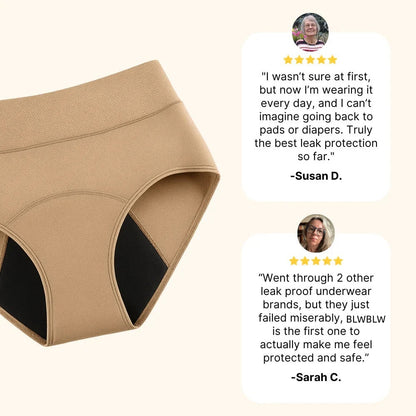 🎁💖Last Day 50% OFF| LBWLBW 100% Leak-Proof Underwear 4-pack
