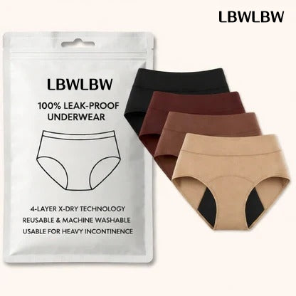 🎁💖Last Day 50% OFF| LBWLBW 100% Leak-Proof Underwear 4-pack