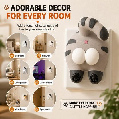 Funny Cat Butt Light Switch Cover🐱