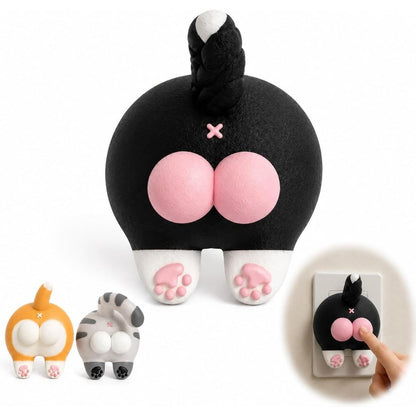Funny Cat Butt Light Switch Cover🐱