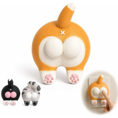 Funny Cat Butt Light Switch Cover🐱