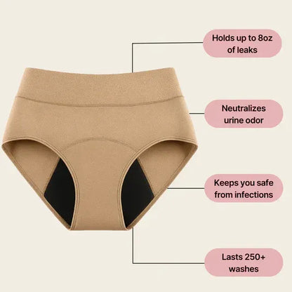 🎁💖Last Day 50% OFF| LBWLBW 100% Leak-Proof Underwear 4-pack