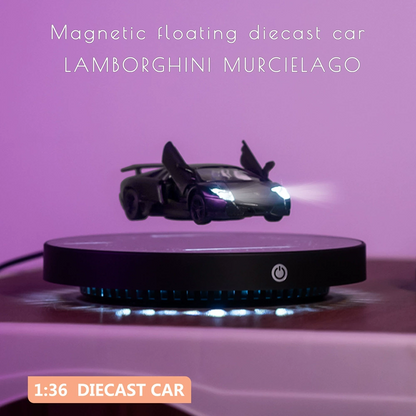 🕴️Magnetic Floating Diecast Car Vehicle with LED 1:36 scale🏎️