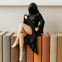 Midnight Black-Crossed-Leg Spirit
