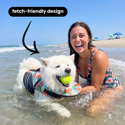 PawFloat-Dog Life Jacket With Head Rest🐶