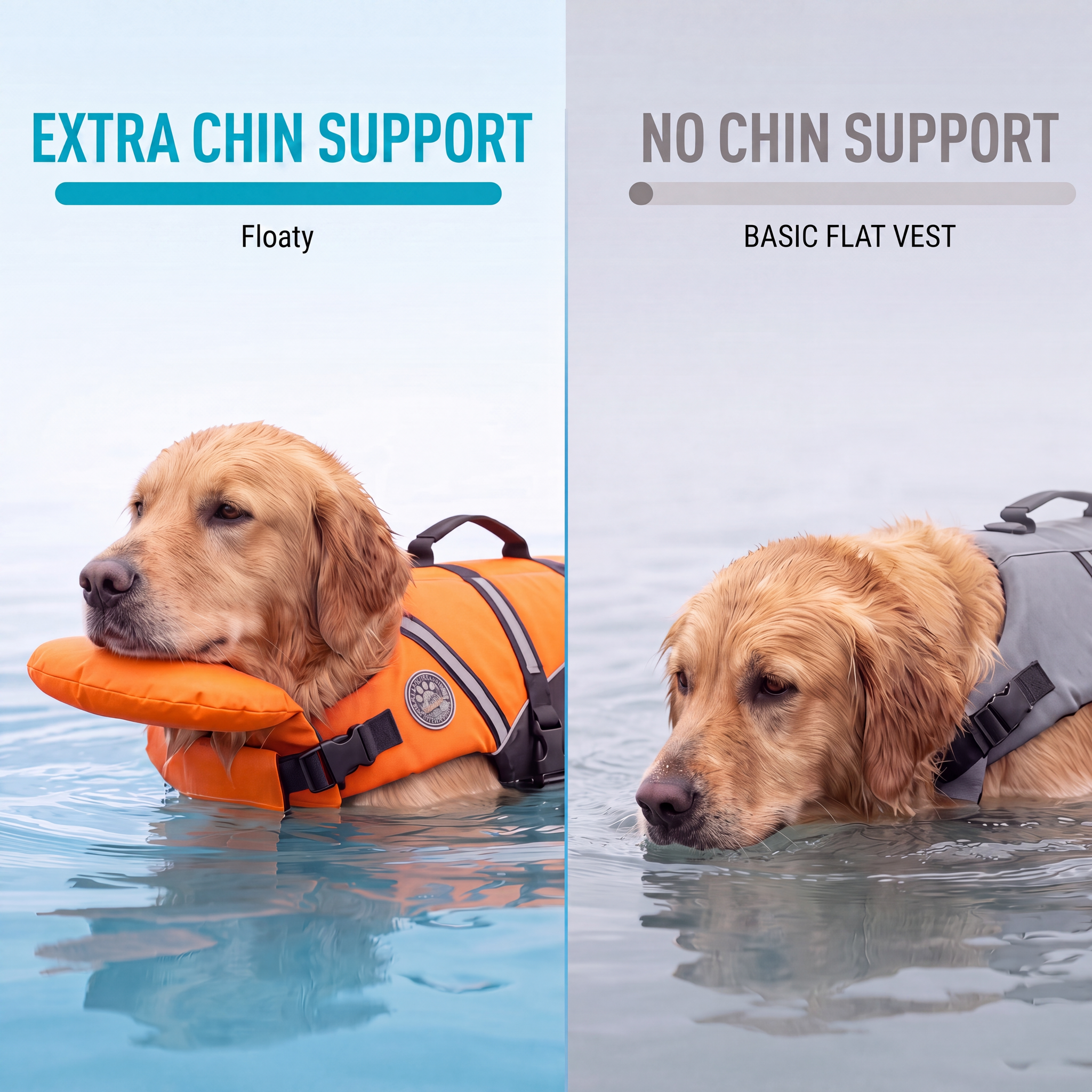PawFloat-Dog Life Jacket With Head Rest🐶