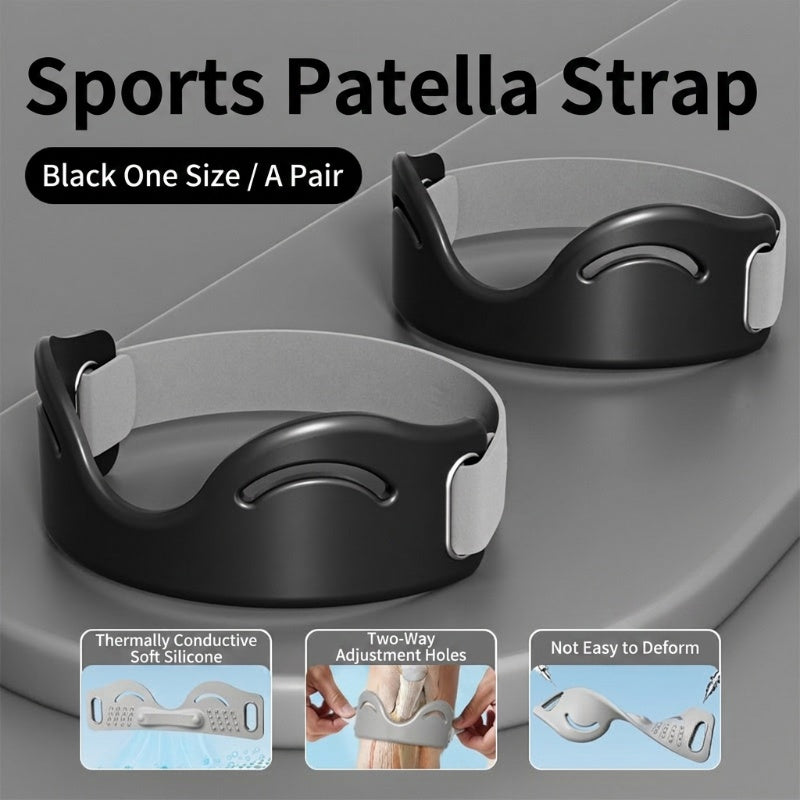 ⏰Limited-Time 50% OFF✨Breathable Shock-Absorbing Patella Brace ⚡8mm V-Shaped Support, Adjustable Fit & Cool Comfort