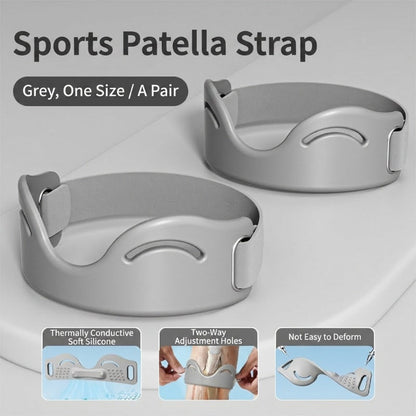 ⏰Limited-Time 50% OFF✨Breathable Shock-Absorbing Patella Brace ⚡8mm V-Shaped Support, Adjustable Fit & Cool Comfort