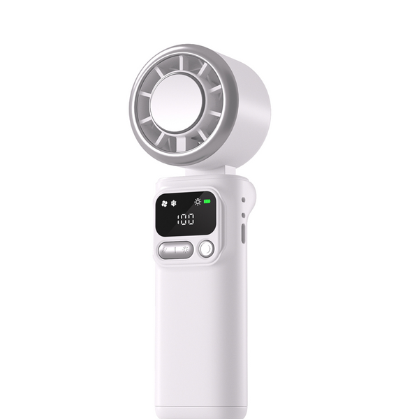 Portable Cooling Fan with Ice Compress Plate